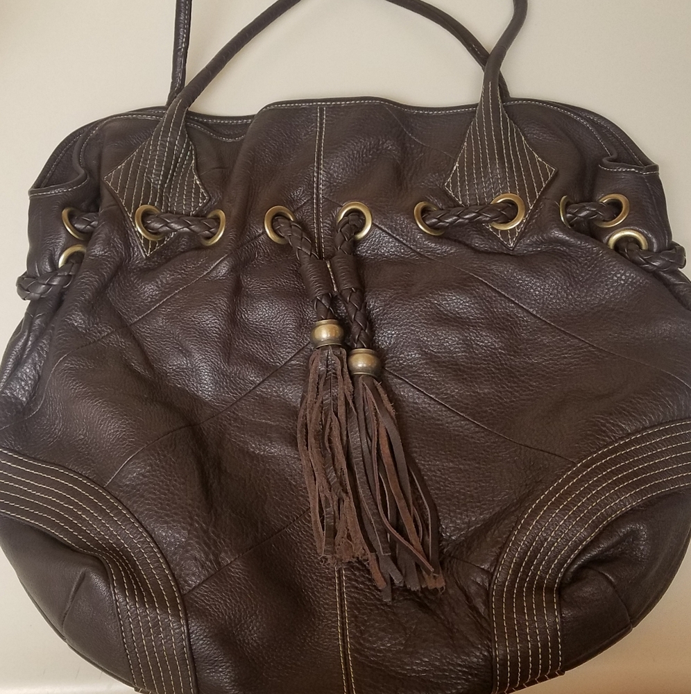 Kate Landry faux leather tote bag